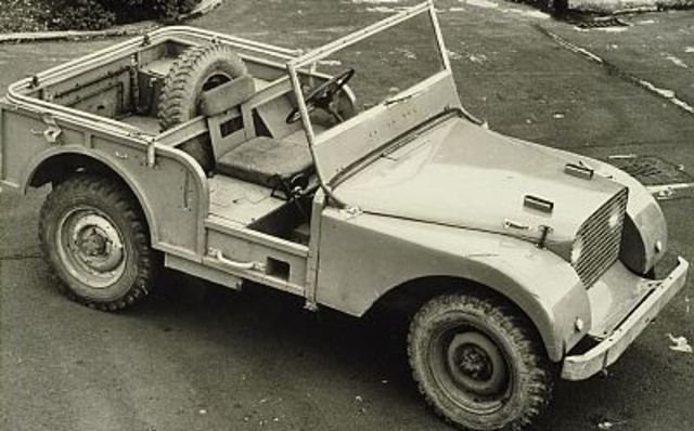 Land Rover 1947 года