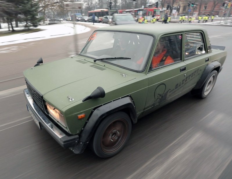Польский ВАЗ-2107 с двигателем V8 от BMW 2107, bmw, ваз, свап, тюнинг