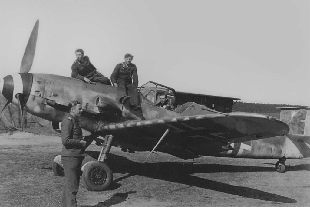 Messerschmitt Bf.109G-10 II/JG3 Garz февраль 1945 года