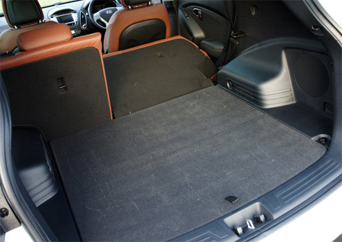 Hyundai ix35 фото багажника