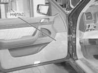 14.8 Расположение основных электрических элементов системы электрооборудования кузова автомобиля Mercedes-Benz W140