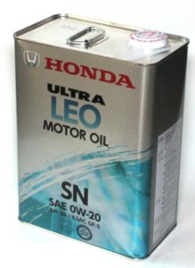 моторное масло Honda 0w20