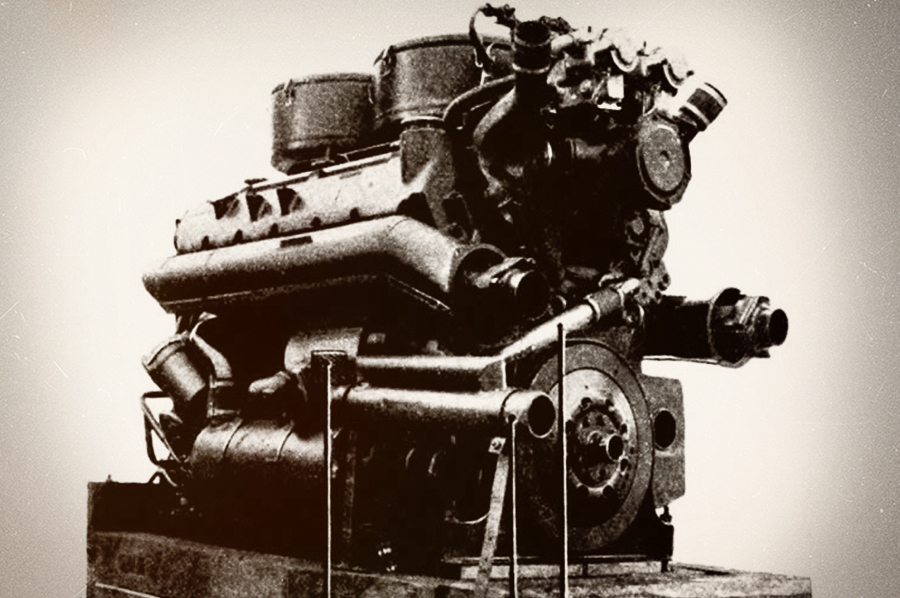 ​12-цилиндровый бензиновый двигатель производства компании Maybach HL230 P30 мощностью 700 л.с. Источник – eastcoastarmory.com - E-100: альтернативный "Маус" | Военно-исторический портал Warspot.ru