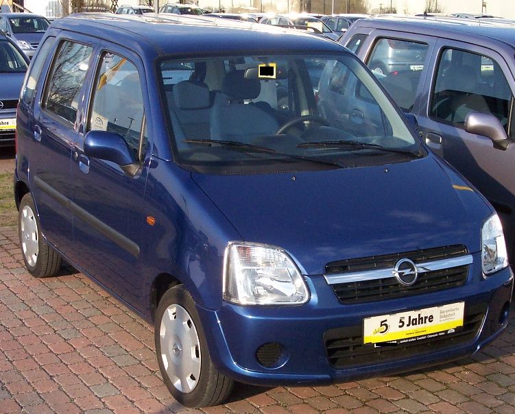  Opel Agila A (2003—2007) 