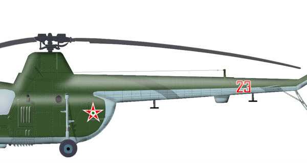 18.Ми-1М ВВС ВНР. Рисунок.