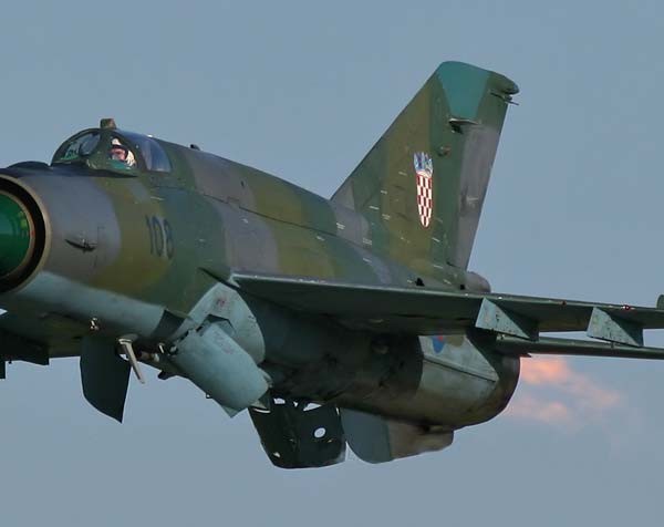 7а.МиГ-21бис ВВС Хорватии.