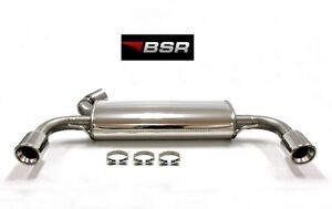 bsr exhaust back box volvo xc60 2.4d d3 d4 d5 silencer stainless