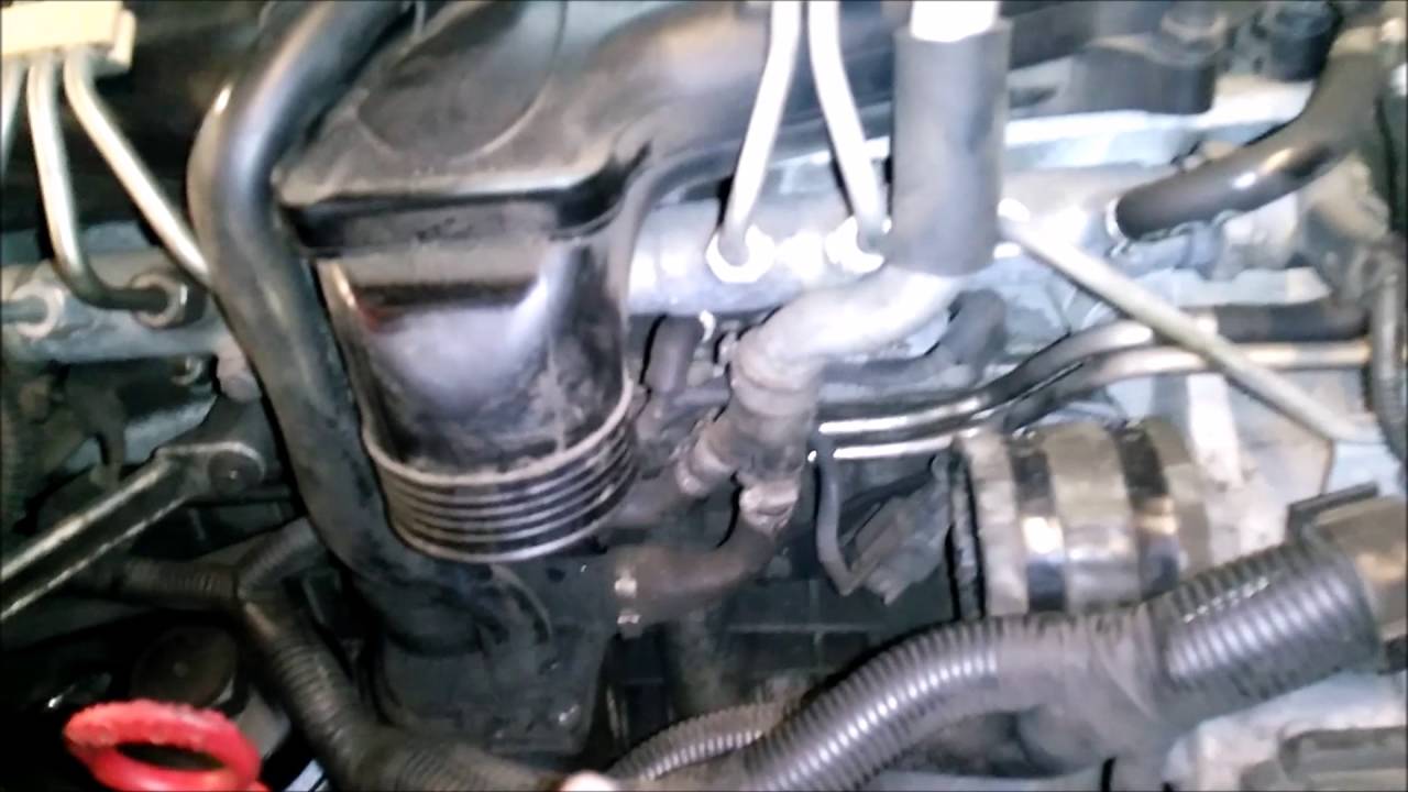 cleaning the egr on a euro4 volvo d5 - youtube