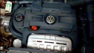 VW tiguan 1,4 tsi развалилась турбина