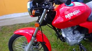 Купили новый мотоцикл M1NSK D4 125.
