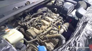 Запуск Hyundai Tucson 2.0 CRDi до и после ремонта форсунок
