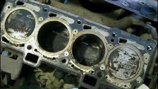 Ремонт двигателя (замена ШПГ, ремонт ГБЦ) ВАЗ Калина 1,4 16 кл. (11194) ч.1