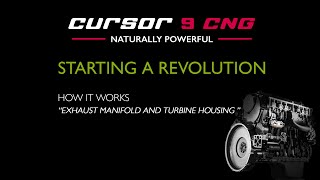 Cursor 9 CNG - Exhaust manifold & turbine housing
