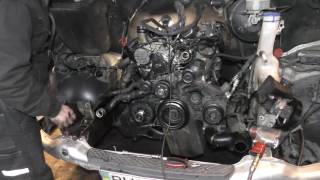 Капитальный ремонт двигателя часть №1 снятие и разборка мотора Sprinter 315 646