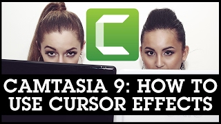Camtasia 9 Tutorials: How To Use Cursor Effects / Highlight Your Cursor