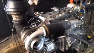 Обкатка двигателя Detroit Diesel 71 серии с электронным управлением