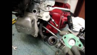 КАК ПРОЧИСТИТЬ КАКБЮРАТОР двигателя HONDA GX160\how to clean a carburetor HONDA GX160 engine