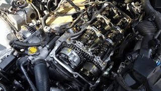 Toyota Lexus Engine V6 3.5L 2GR-FE, FSE, FXE, FXS Valve Seal Replacement