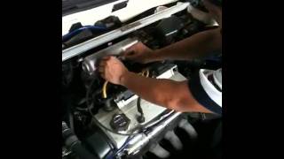Engine tune up and idle adjustment using MUT2