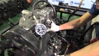 Проверка компрессии двигателя D4BB W606440 Портер