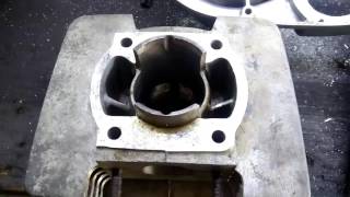 Доработка двигателя мотоцикла Минск Лидер с цилиндром от 3.227 часть 1