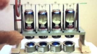 4 beer cans stirling engine(titanic model)