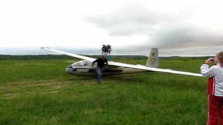 Полет моторного планера "Бланик" (MVI 0401 )