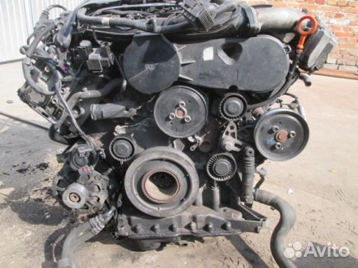 Двигатель bks 3.0 tdi туарег— фотография №1