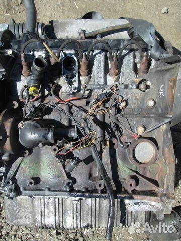 Двигатель Фольксваген Транспортер Т4 2.4D AAB— фотография №1