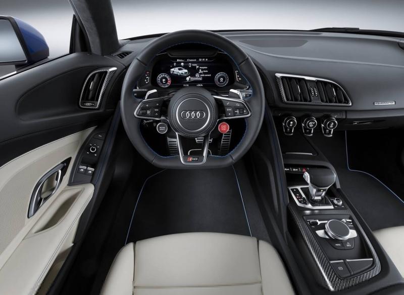 Audi R8 интерьер