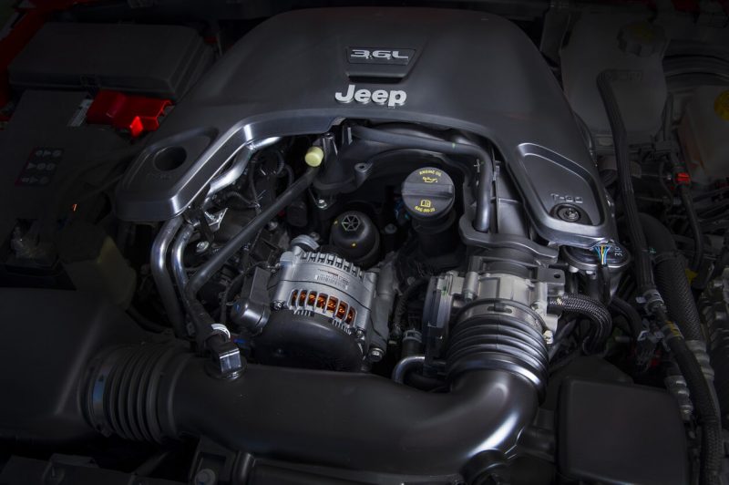 Jeep Wrangler IV двигатель