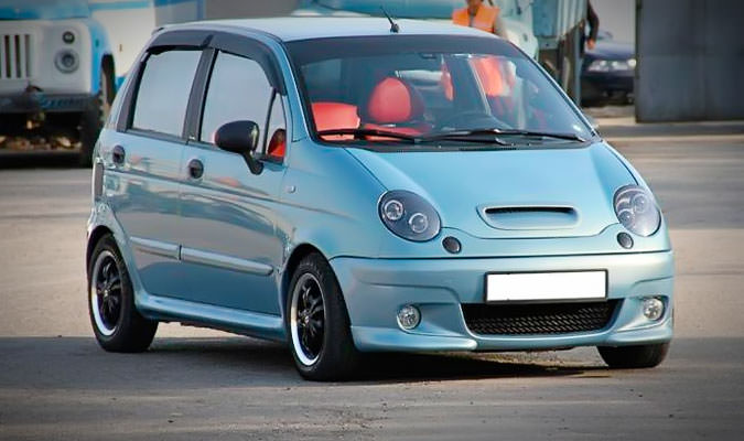 Тюнинг оптики Daewoo Matiz