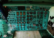 Ту-154 кабина пилотов