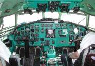 Ту-154 кабина пилотов 3