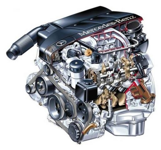 Технические характеристики двигателя M112 E26