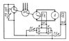 Схема системы «генератор-двигатель»: Г - генератор; Д - электродвигатель; В - возбудитель; РВ, РГ, РД - реостаты; ДА - двигатель асинхронный; овВ, овГ, овД - обмотки возбуждения; срГ, срД - сопротивления регулировочные; В, Н - группы контактов направления вращения (вперёд, назад).