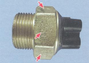 датчик температуры охлаждающей жидкости ваз 2106
