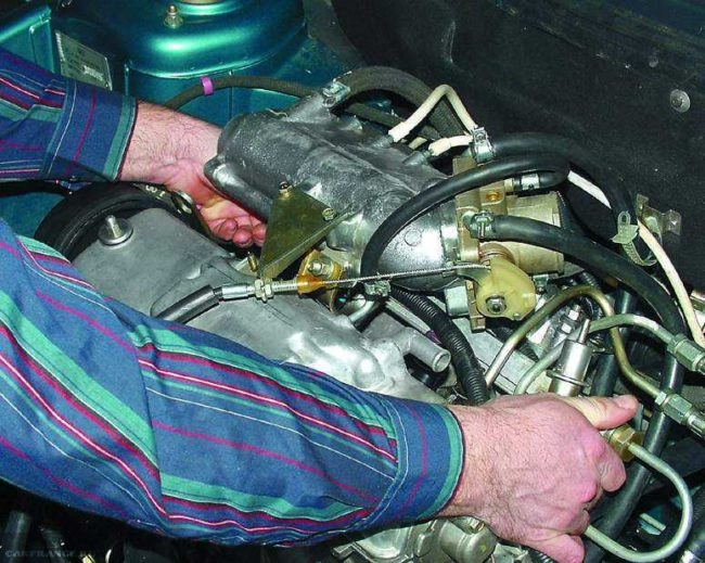Поочерёдное отключение форсунок на двигателе ВАЗ-2114