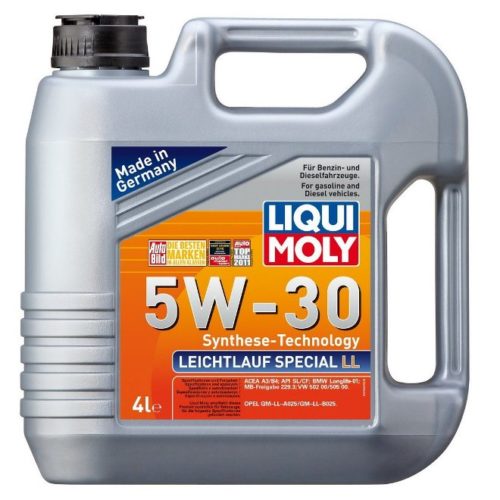 Моторное масло Liqui Moly Special LL Шевроле Лачетти с вязкостью 0W-30
