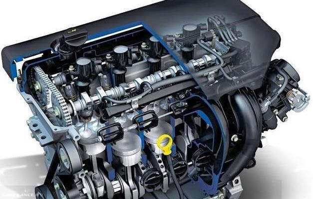 Бензиновый двигатель с цепной передачей для Форд Фокус 2