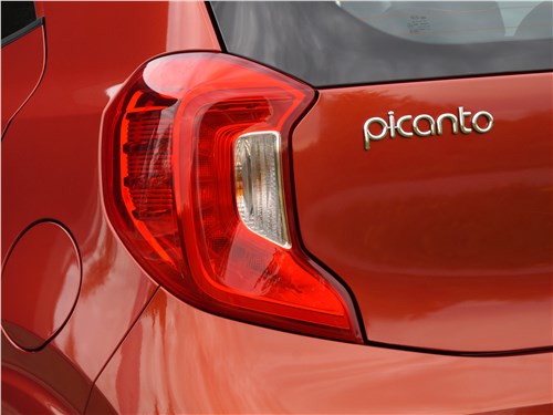 Kia Picanto 2017 задний фонарь