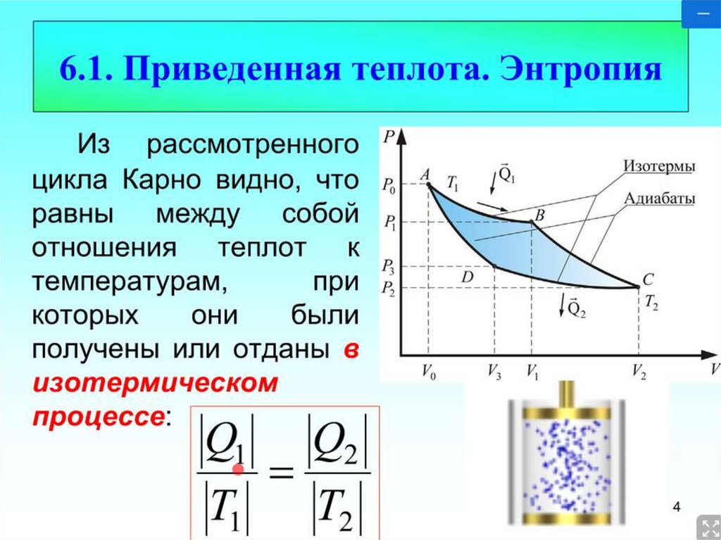 Теплота тепловой машины. Цикл Карно уменьшение энтропии. Изменение энтропии цикл Карно. КПД цикла Карно через энтропию. Цикл Карно через энтропию.