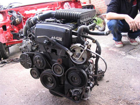 Двигатель 4A-GZE