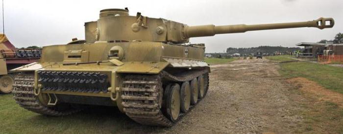 технические характеристики танка тигр немецкого