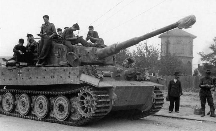немецкий танк тигр фото