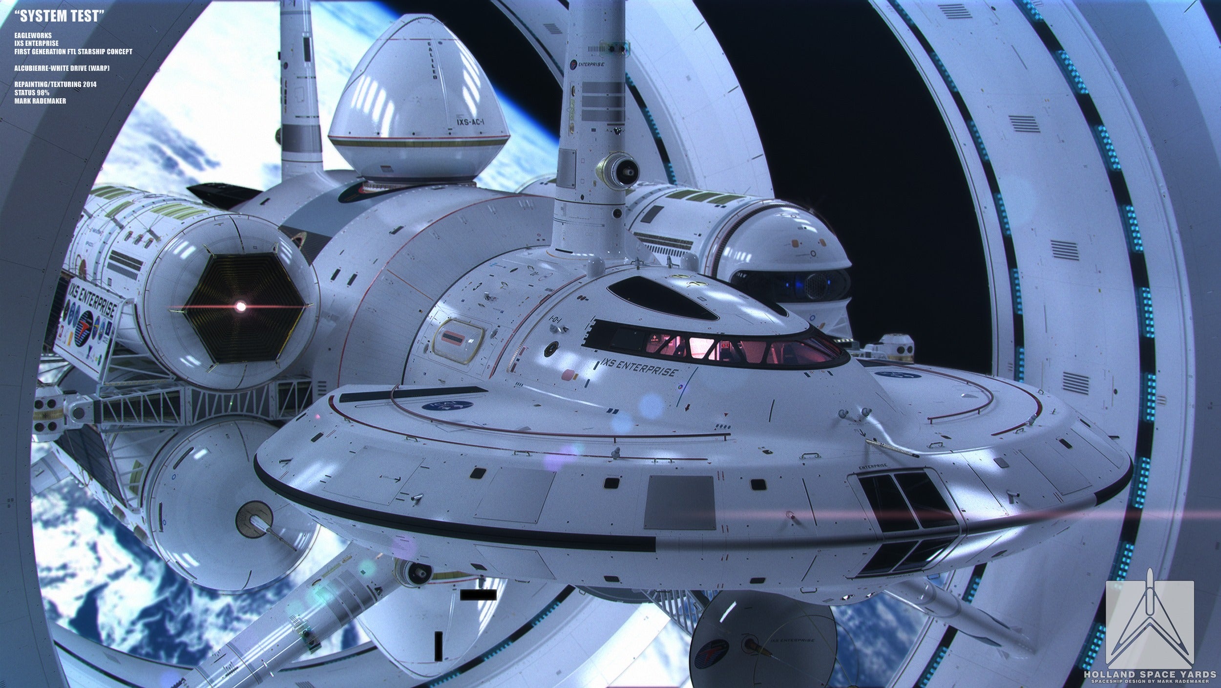Here's NASA's New Design for a Warp Drive Ship