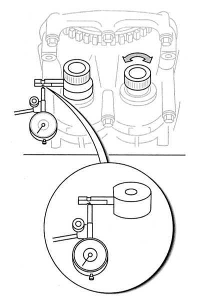  Снятие, установка и регулировка балансировочного механизма коленчатого вала (двигатели 2.0 л) Opel Astra