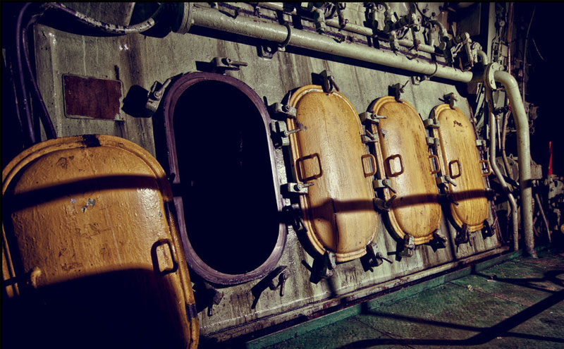 Ship Engine Room