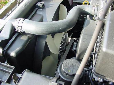 вентилятор охлаждения двигателя ВАЗ-2110
