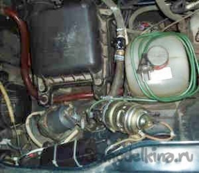 Зимний подогрев двигателя ВАЗ 2107